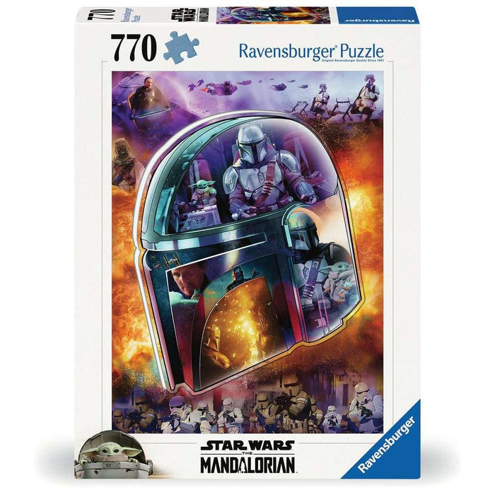 The Mandalorian Helmet 770 Piece Jigsaw Puzzle Ravensburger - for just $34.99! 