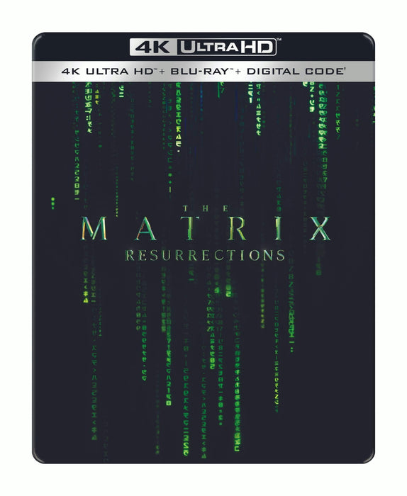 The Matrix Resurrections - Limited Edition Steelbook (4K Ultra HD + Blu-ray + Digital) - for just $29.99! 