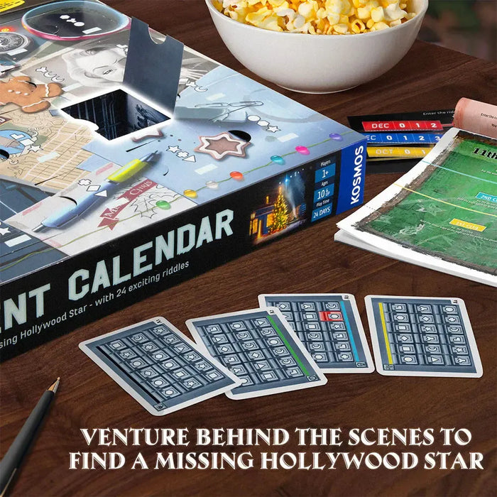 The Missing Hollywood Star Advent Calendar - Exit the Escape Room Game - Kosmos - for just $49.99! 