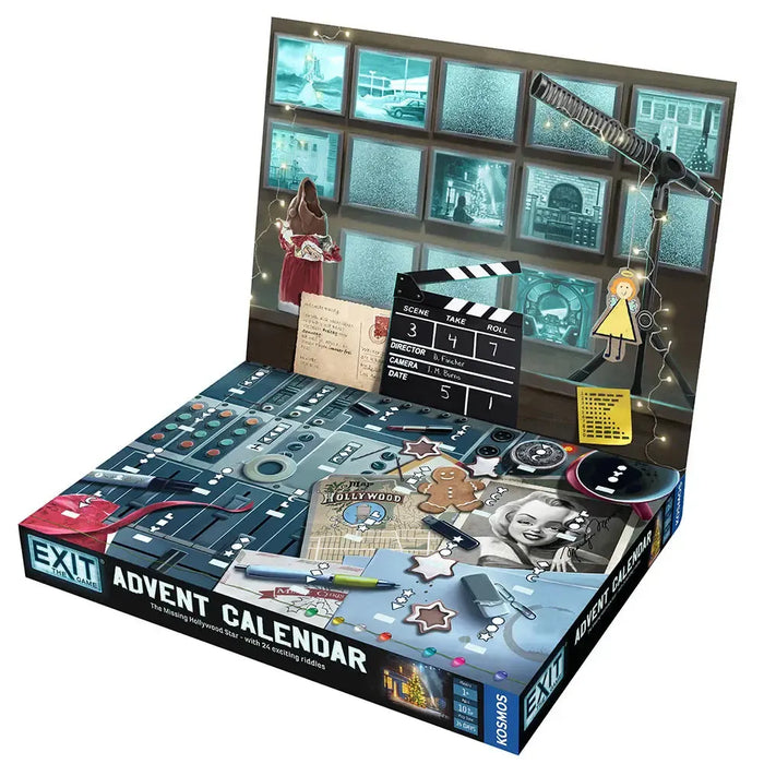 The Missing Hollywood Star Advent Calendar - Exit the Escape Room Game - Kosmos - for just $49.99! 
