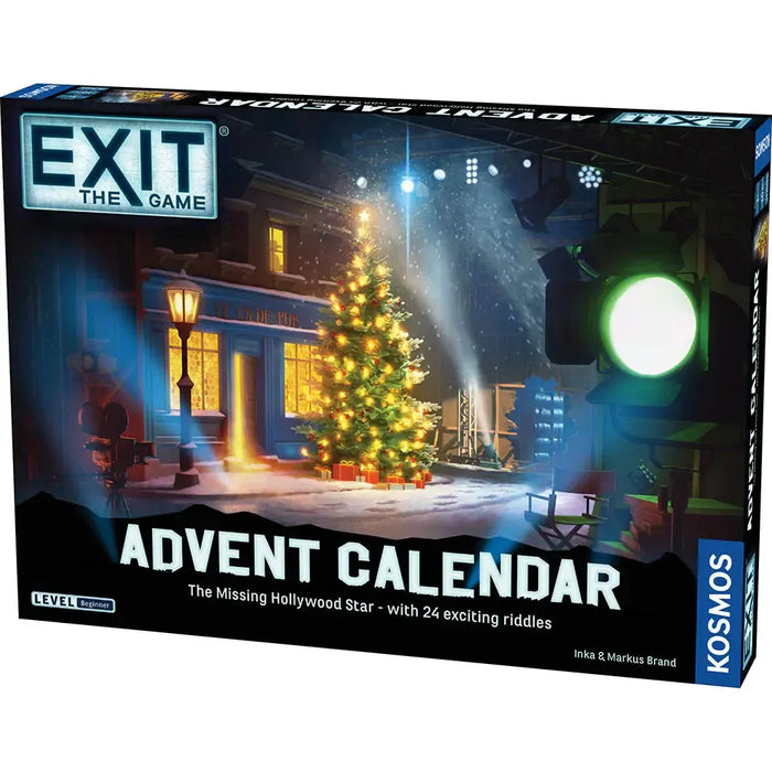 The Missing Hollywood Star Advent Calendar - Exit the Escape Room Game - Kosmos - for just $49.99! 