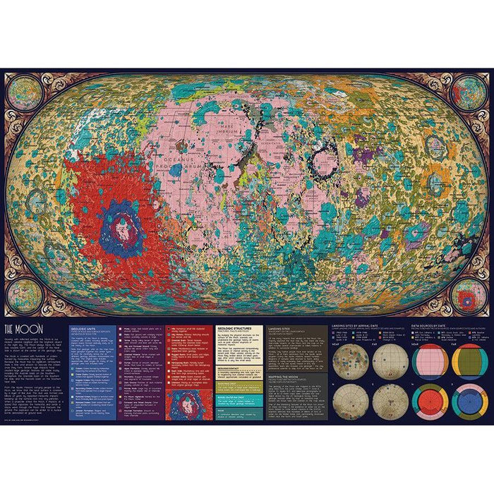The Moon 1000 Piece Jigsaw Puzzle Cobble Hill - for just $19.99! 