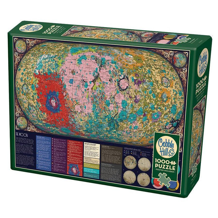 The Moon 1000 Piece Jigsaw Puzzle Cobble Hill - for just $19.99! 