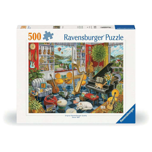 The Music Room 500 Piece Jigsaw Puzzle Ravensburger - for just $19.99! 