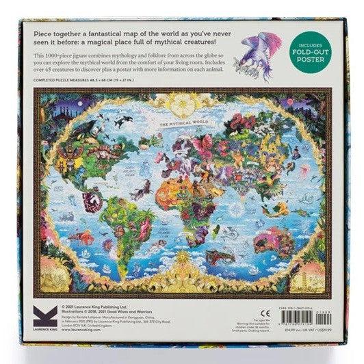 The Mythical World 1000 Piece Jigsaw Puzzle Laurence King - for just $24.99! 
