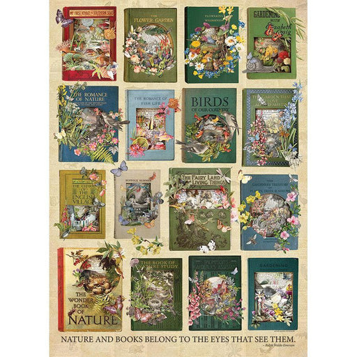 The Nature of Books 1000 Piece Jigsaw Puzzle Cobble Hill - for just $19.99! 