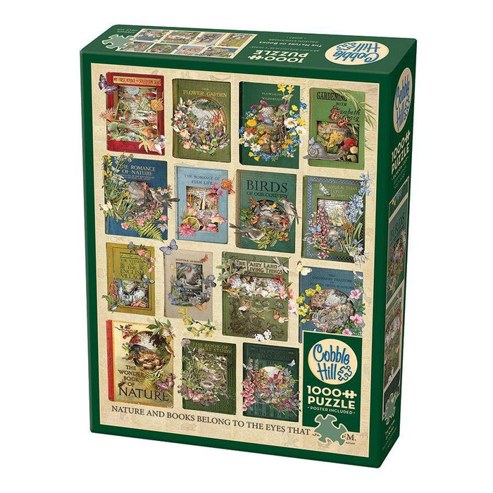 The Nature of Books 1000 Piece Jigsaw Puzzle Cobble Hill - for just $19.99! 