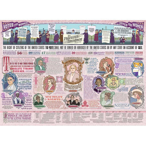 The Nineteenth Amendment 1000 Piece Jigsaw Puzzle Cobble Hill - for just $19.99! 