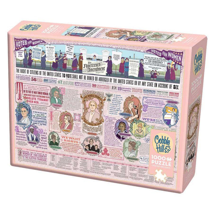 The Nineteenth Amendment 1000 Piece Jigsaw Puzzle Cobble Hill - for just $19.99! 
