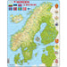 The Nordics & the Baltics 75 Piece Tray Jigsaw Puzzle Larsen - for just $11.99! 
