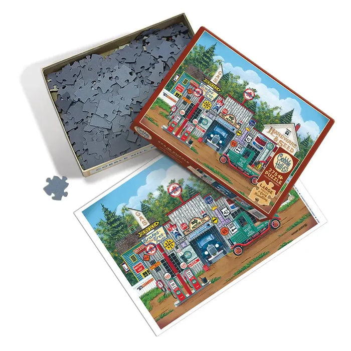 The Ol' Roadside Garage 275 Large Piece Jigsaw Puzzle Cobble Hill - for just $17.99! 