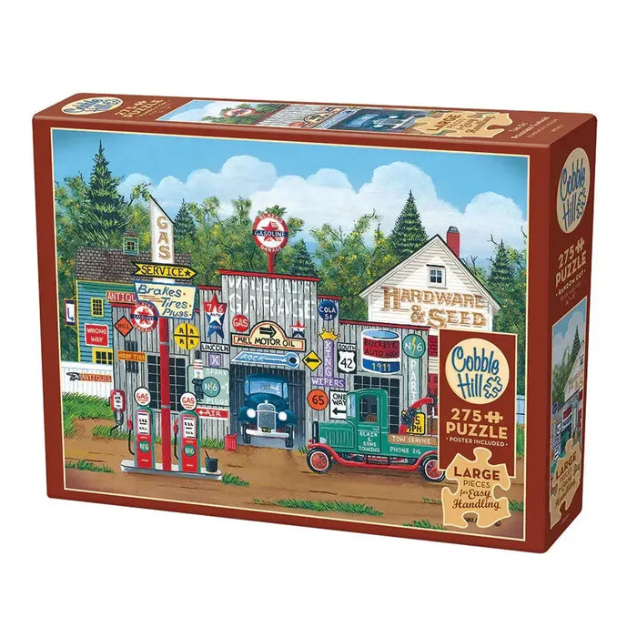 The Ol' Roadside Garage 275 Large Piece Jigsaw Puzzle Cobble Hill - for just $17.99! 
