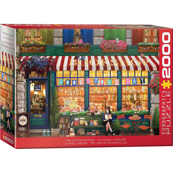 The Old Bookstore 2000 Piece Jigsaw Puzzle Eurographics - for just $29.99! 