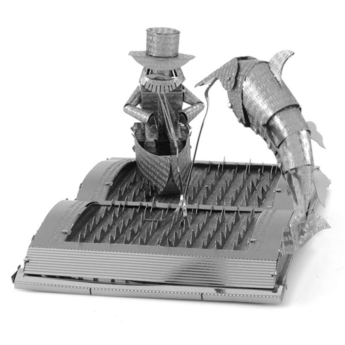 The Old Man & the Sea Book Sculpture 3D Steel Model Kit Metal Earth - for just $11.99! 