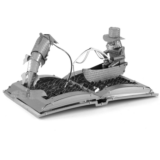 The Old Man & the Sea Book Sculpture 3D Steel Model Kit Metal Earth - for just $11.99! 