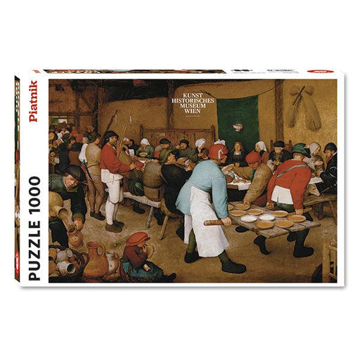 The Peasant Wedding 1000 Piece Jigsaw Puzzle Piatnik - for just $24.99! 