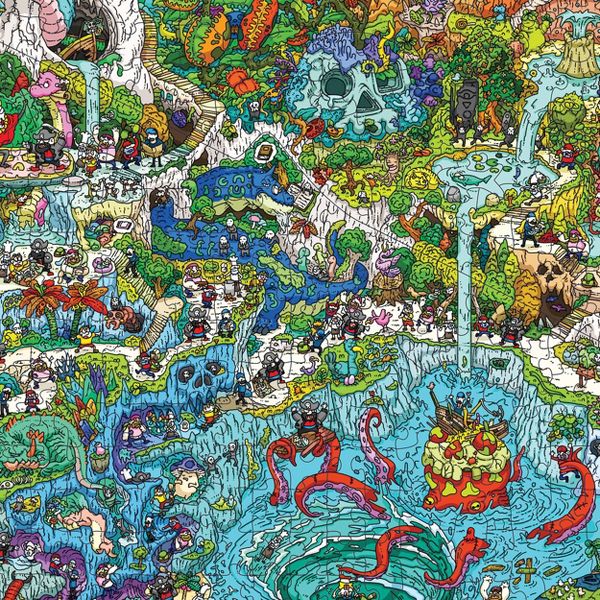 The Peckish Pirates 1000 Piece Jigsaw Puzzle Magic Puzzle Company - for just $24.99! 