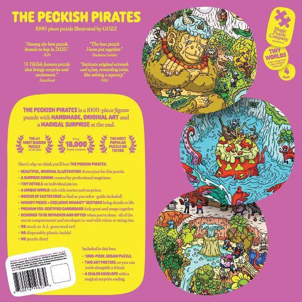 The Peckish Pirates 1000 Piece Jigsaw Puzzle Magic Puzzle Company - for just $24.99! 
