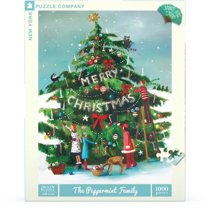 The Peppermint Family 1000 Piece Jigsaw Puzzle NYPC - for just $28.99! 
