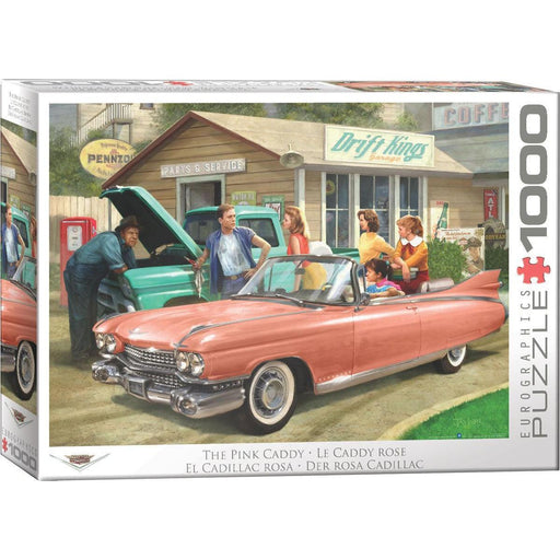 The Pink Caddy 1000 Piece Jigsaw Puzzle Eurographics - for just $21.99! 