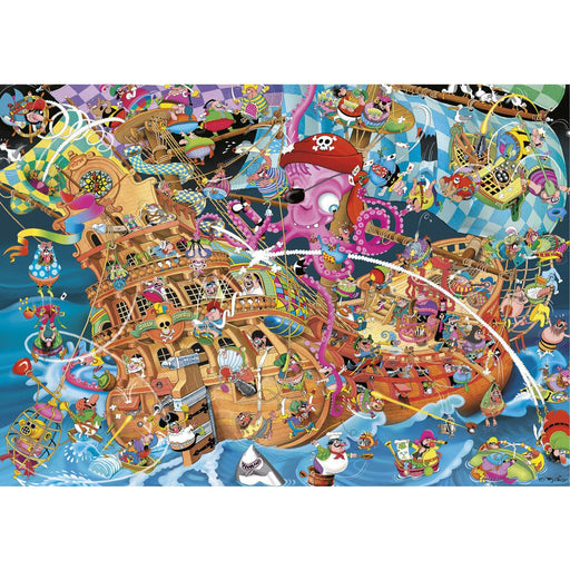 The Pink Pirate 1000 Piece Jigsaw Puzzle Piatnik - for just $24.99! 