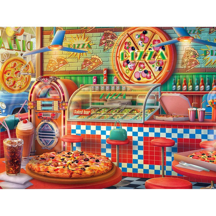 The Pizza Shop 1000 Piece Jigsaw Puzzle Springbok - for just $19.99! 