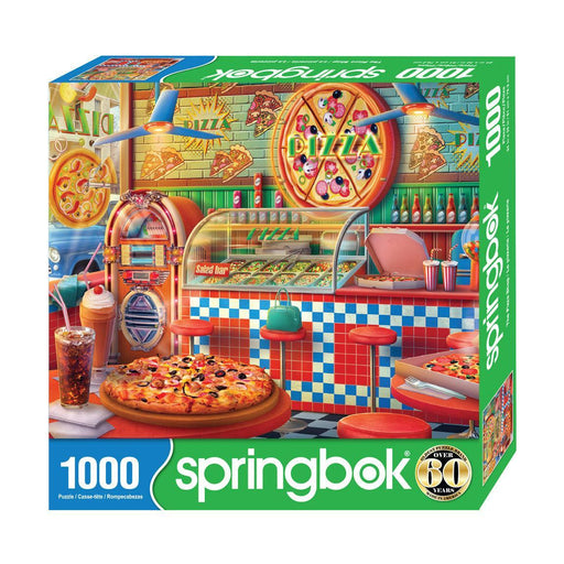The Pizza Shop 1000 Piece Jigsaw Puzzle Springbok - for just $19.99! 