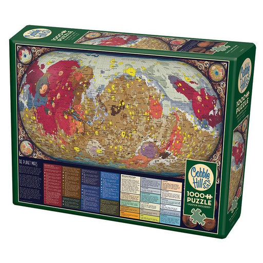The Planet Mars 1000 Piece Jigsaw Puzzle Cobble Hill - for just $19.99! 