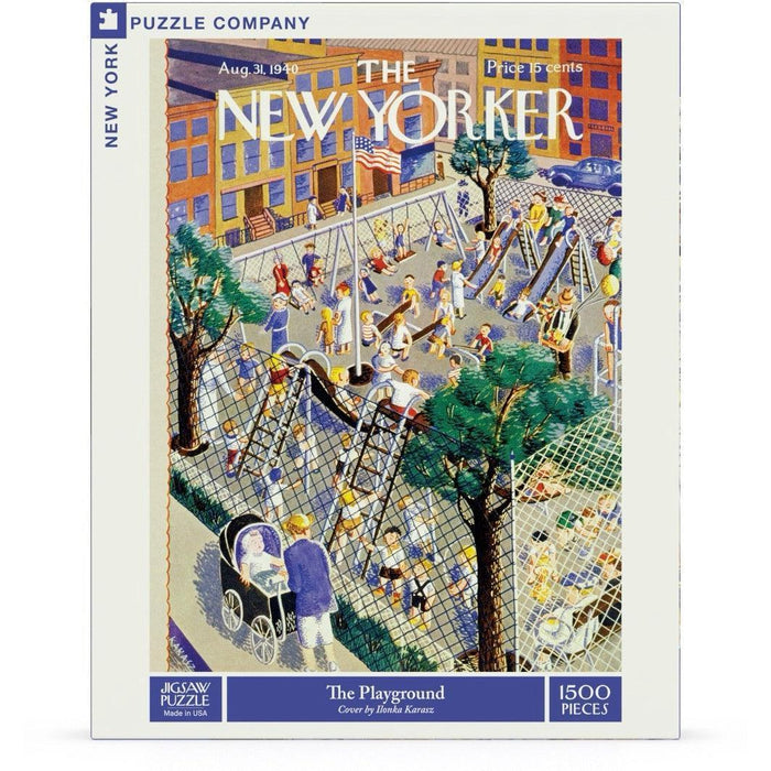 The Playground The New Yorker 1500 Piece Jigsaw Puzzle NYPC - for just $35.99! 