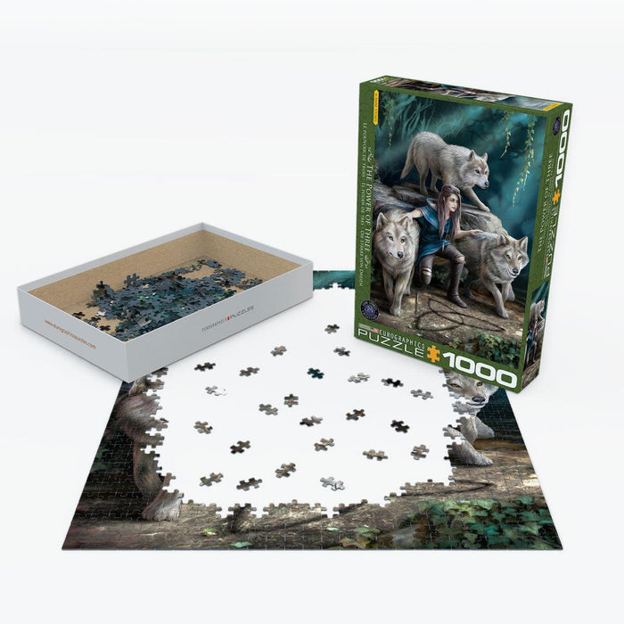 The Power of Three 1000 Piece Jigsaw Puzzle Eurographics - for just $19.99! 