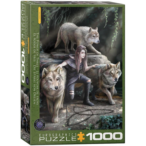 The Power of Three 1000 Piece Jigsaw Puzzle Eurographics - for just $19.99! 