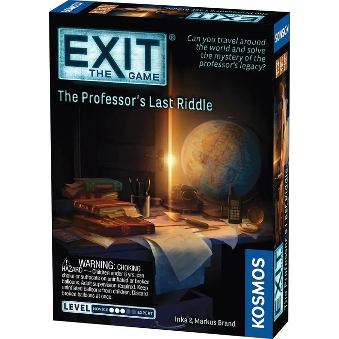 The Professor's Last Riddle - Exit the Escape Room Game - Kosmos - for just $17.99! 