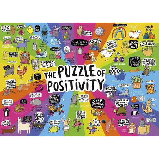 The Puzzle of Positivity 1000 Piece Jigsaw Puzzle Gibsons - for just $24.99! 