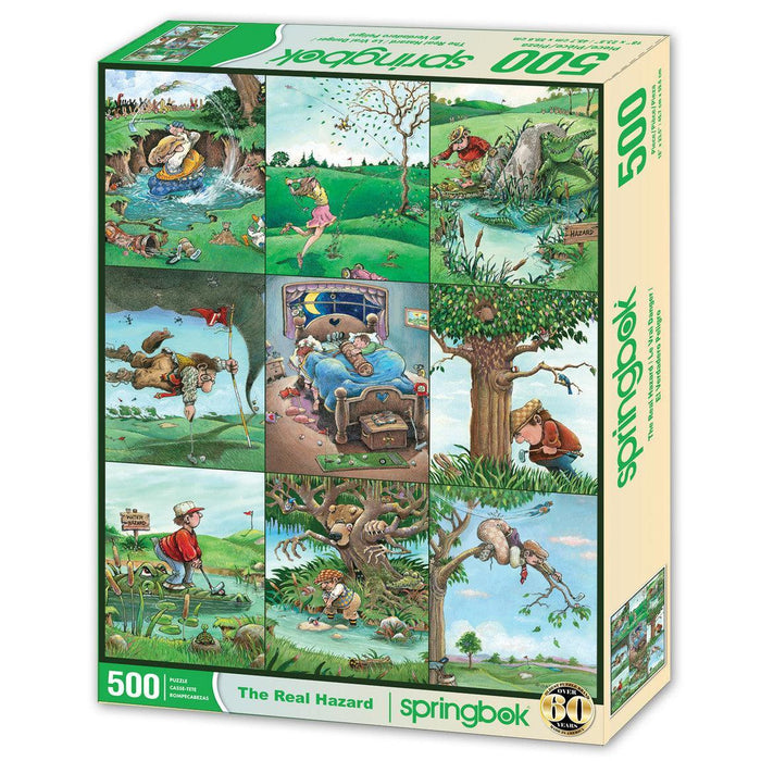 The Real Hazard 500 Piece Jigsaw Puzzle Springbok - for just $17.99! 