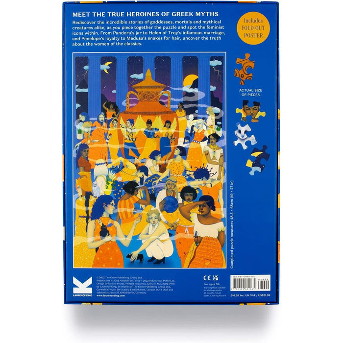 The Real Women of Greek Myths 1000 Piece Jigsaw Puzzle Laurence King - for just $24.99! 