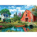 The Red Barn 1000 Piece Jigsaw Puzzle in Tin Eurographics - for just $23.99! 