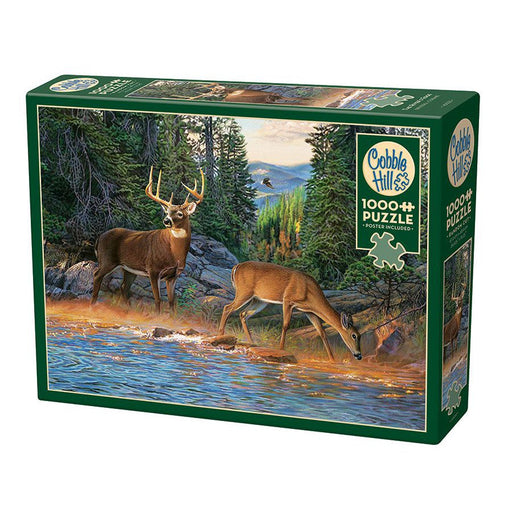 The River's Edge 1000 Piece Jigsaw Puzzle Cobble Hill - for just $19.99! 