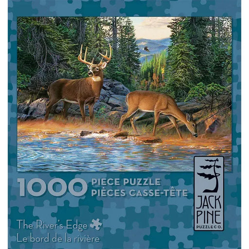 The River's Edge 1000 Piece Jigsaw Puzzle Jack Pine - for just $14.99! 