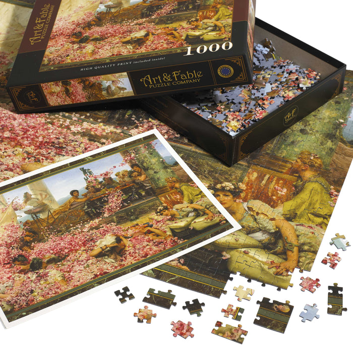 The Roses of Heliogabalus 1000 Piece Premium Jigsaw Puzzle Art & Fable - for just $34.99! 