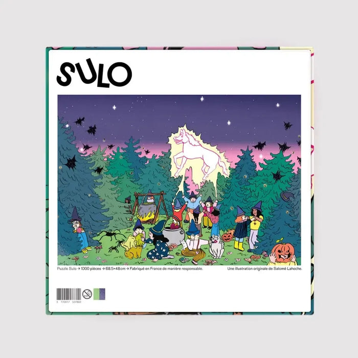 The Sabbath of the Child-Witches By Salomé Lahoce 1000 Piece Jigsaw Puzzle Sulo - for just $44.99! 