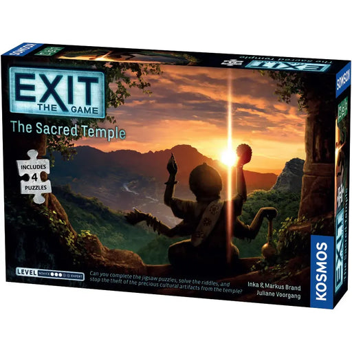 The Sacred Temple with Jigsaw Puzzles - Exit the Escape Room Game - Kosmos - for just $29.99! 