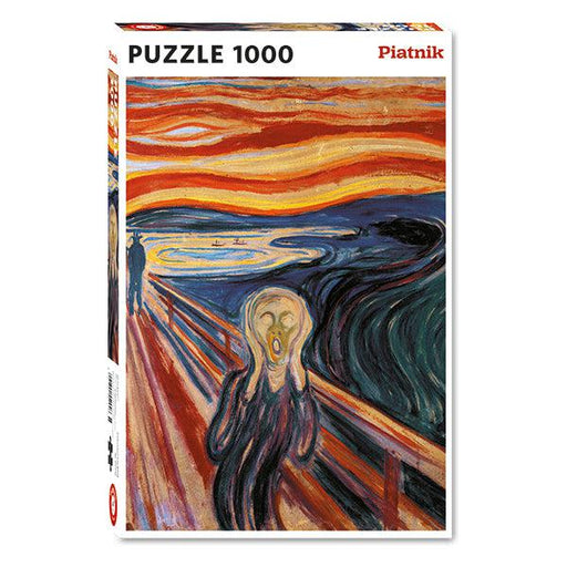 The Scream 1000 Piece Jigsaw Puzzle Piatnik - for just $24.99! 