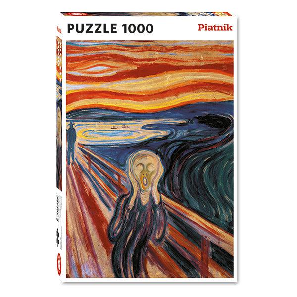 The Scream 1000 Piece Jigsaw Puzzle Piatnik - for just $24.99! 