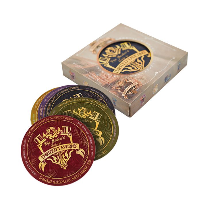 Twisted Taverns: Drink Coasters - for just $19.99! 
