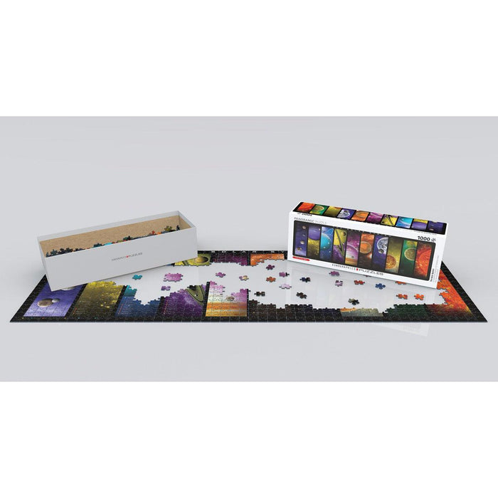 The Solar System 1000 Piece Panoramic Jigsaw Puzzle Eurographics - for just $19.99! 