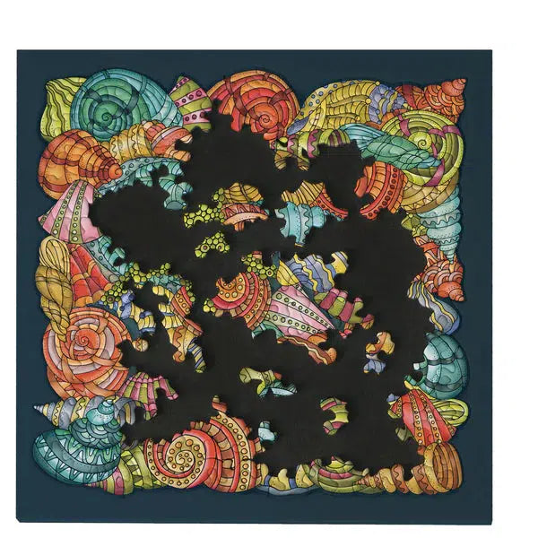 The Sound of the Sea 208 Piece Jigsaw Puzzle with Display Frame Curiosi - for just $29.99! 