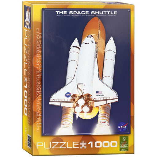 The Space Shuttle Atlantis 1000 Piece Jigsaw Puzzle Eurographics - for just $19.99! 