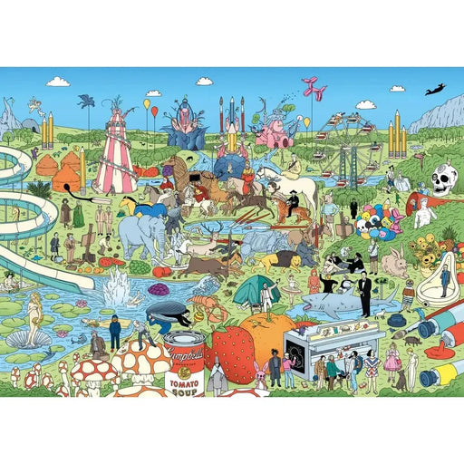 The Story of Iconic Artists 500 Piece Jigsaw Puzzle Laurence King - for just $19.99! 