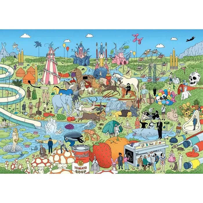 The Story of Iconic Artists 500 Piece Jigsaw Puzzle Laurence King - for just $19.99! 