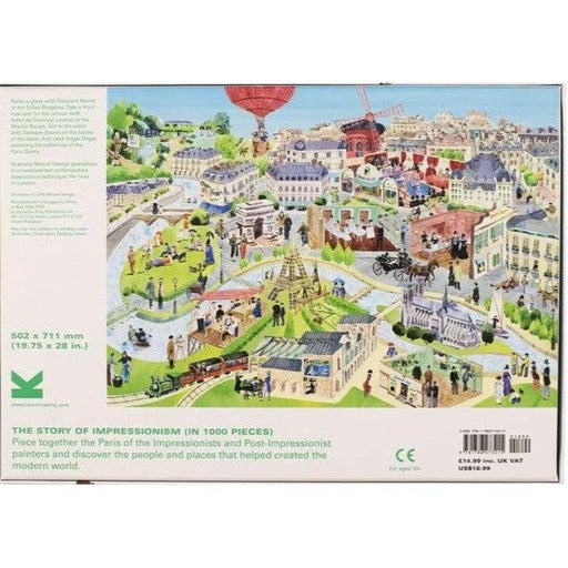 The Story of Impressionism 1000 Piece Jigsaw Puzzle Laurence King - for just $24.99! 